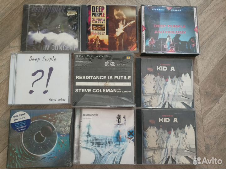 CD диски музыка импортные