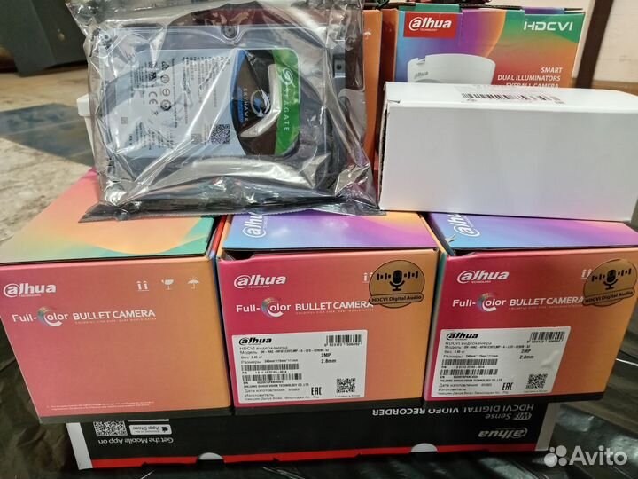 Комплект видеонаблюдения