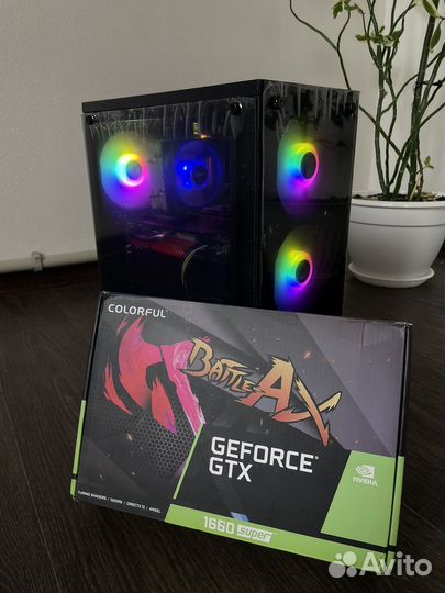Игровой компьютер GTX 1660 super