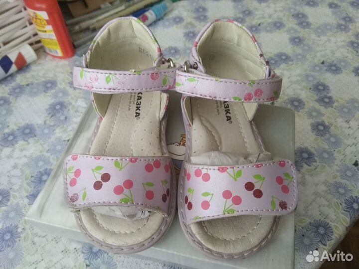 Сандали для девочки 19 размер