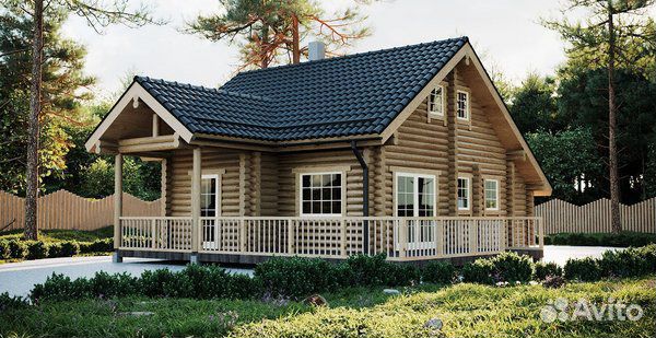 Срубы Вологда из леса зимней рубки. Срубы Сямжа