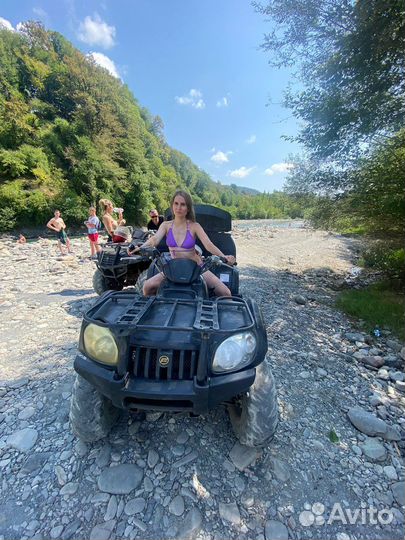 Квадроциклы тур в Сочи Ореховая роща от 1,5 часа
