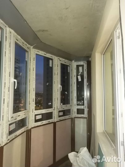 Замена холодного фасадного остекления на теплое