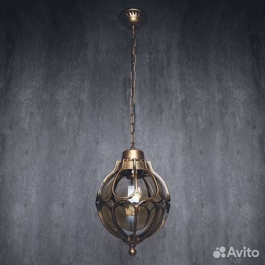 Светильник шар уличный на подвесе PL3805 11370