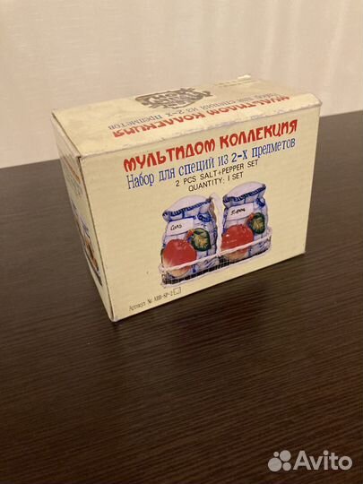 Солонка и перечница