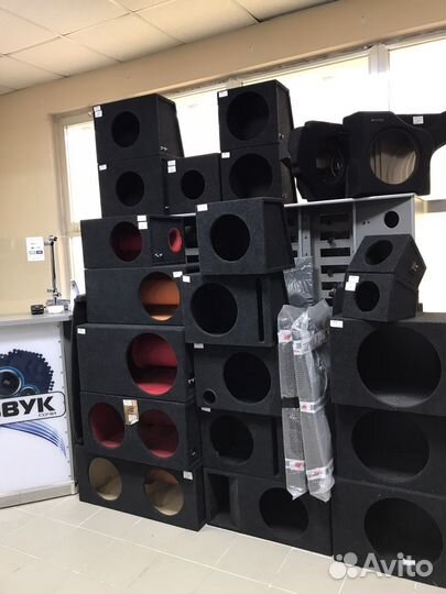 Короб акустический для сабвуфера 10”