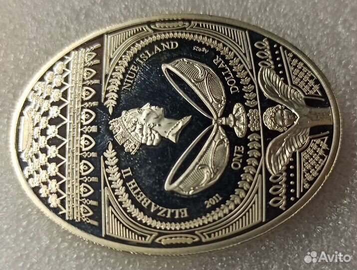 Ниуэ 2011 Императорские яйца Фаберже - Любовь