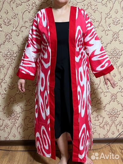 Узбекская абайя. Женский халат. Чапан. Накидка