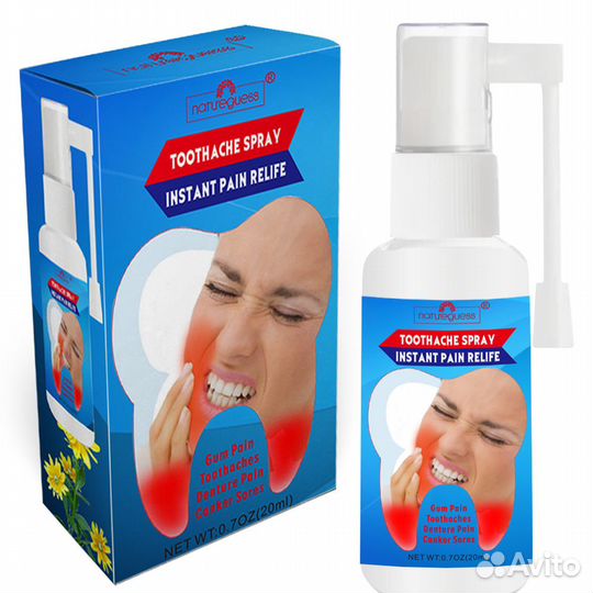 Спрей обезболивающий для зубов и десен