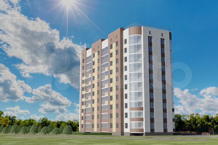 2-к. квартира, 59,6 м², 9/10 эт.