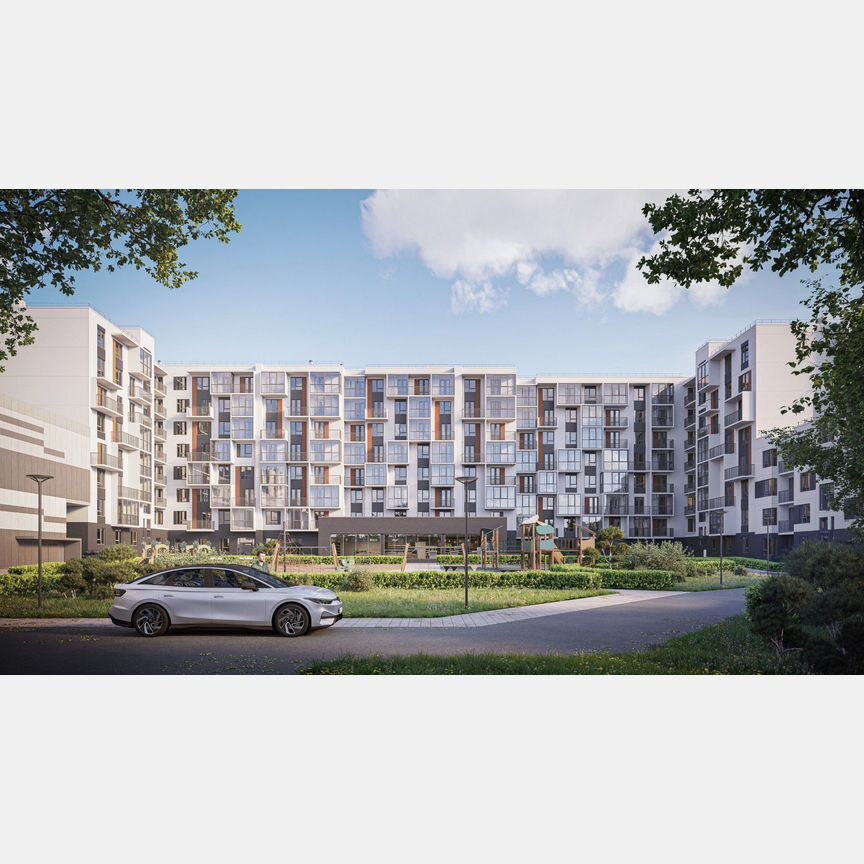 1-к. квартира, 31,1 м², 1/8 эт.