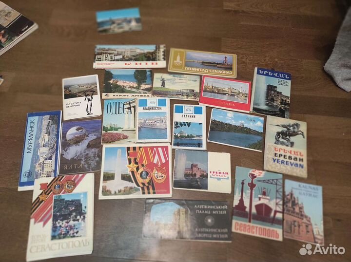 Почтовые карточки, открытки СССР - города и другое