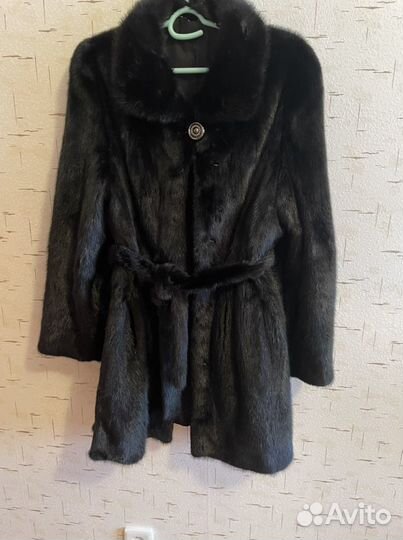 Шуба норковая б/у одели мало 46-48