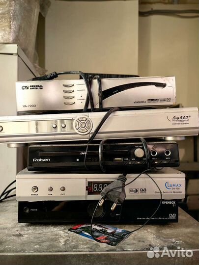 Ресиверы телевизионные бу