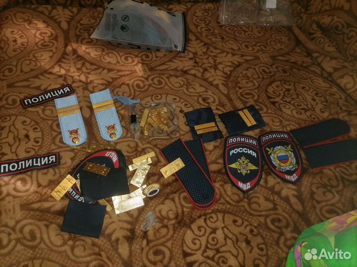 Погоны полиция, шевроны, лычки