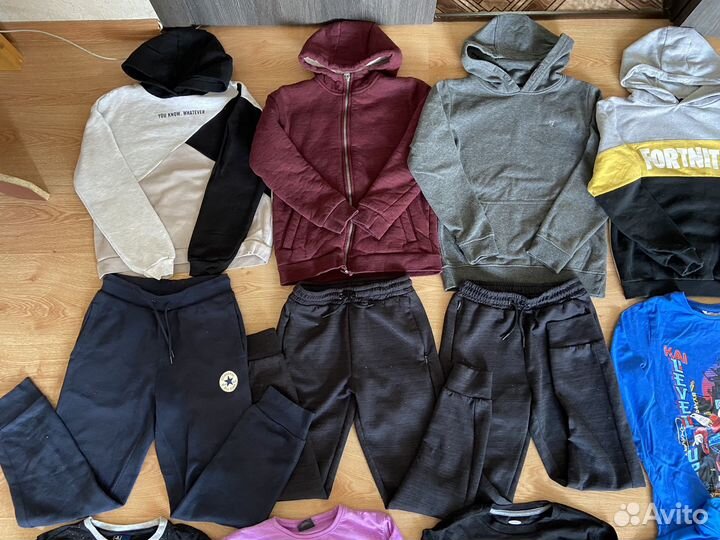 Штаны, толстовки и другое р.146