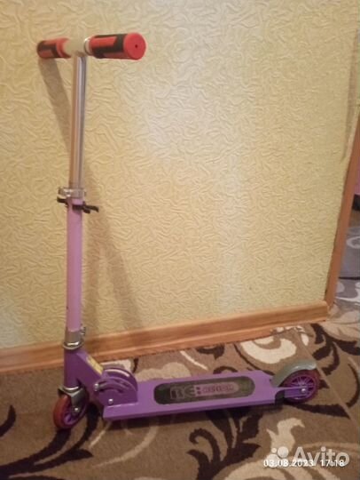 Самокат детский складной двухколесный