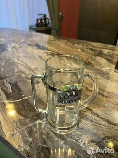 Кружка пивная Строителю подарок