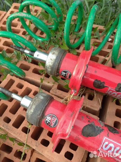 Стойки сс20 с пружинами под занижение -90