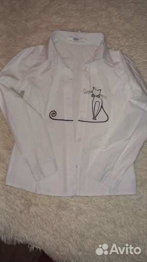 Рубашка школьная