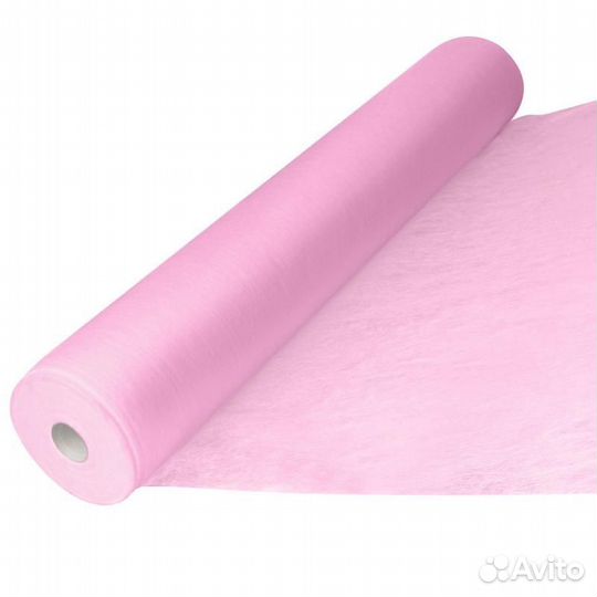 Простыни beajoy в рулоне 70*200 розовые