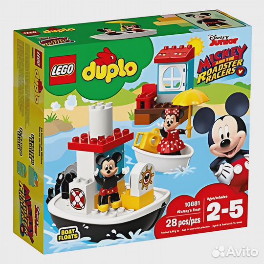 Конструктор lego Duplo 10881 Катер Микки