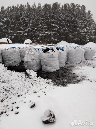 Торф фрезерный в мешках