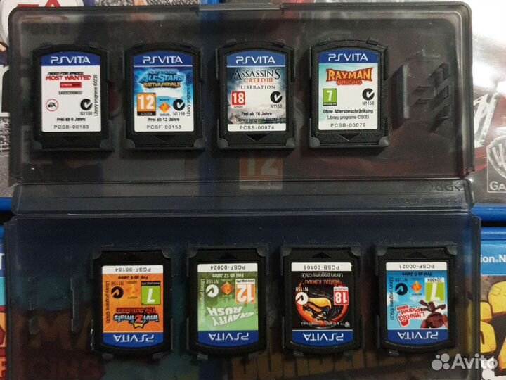 Gemes PsVita 16игр обмен