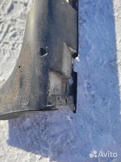 Накладка на порог наружная правая renault Duster