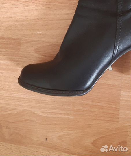 Сапоги кожаные