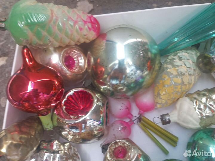 Елочные игрушки СССР