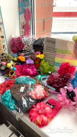 Бантики резинки чокеры заколки для волос