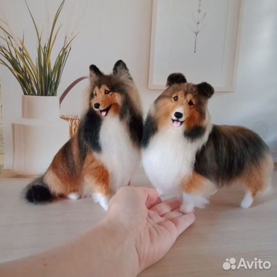 Коллекционные реалистичные мини копии Шелти Собле