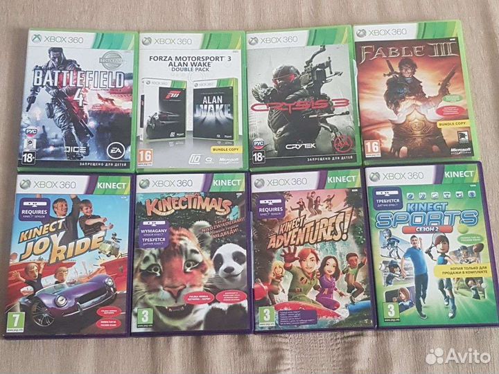 Игры на X Box 360 Лицензия