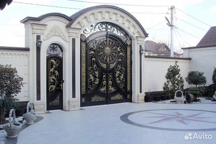 Кованные ворота