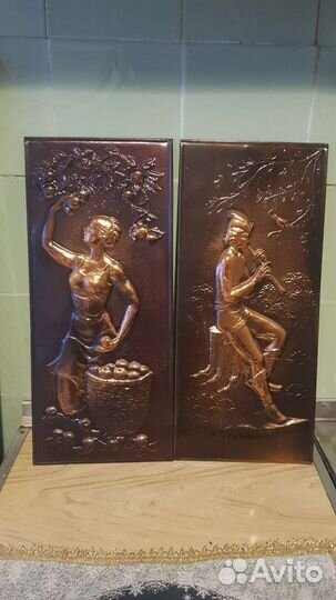 Чеканки панно СССР