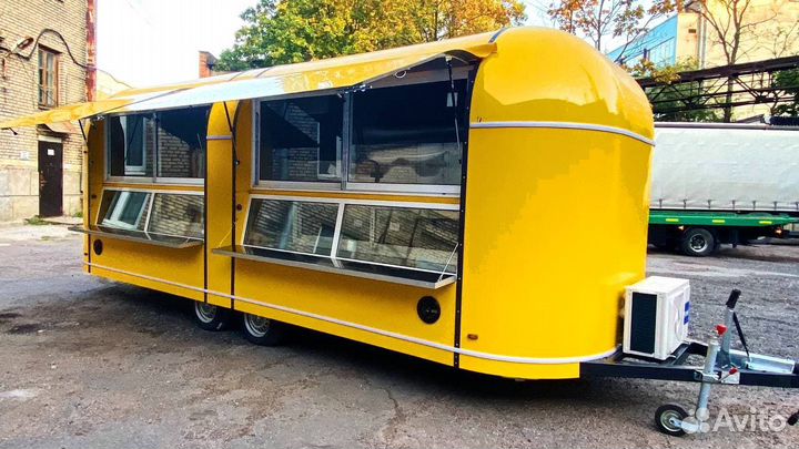 Фудтрак, автолавка, торговый прицеп купава