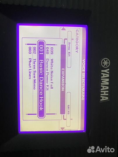 Синтезатор yamaha psr s650