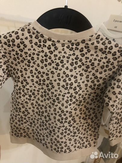 Свитшот hm для девочки 80 86