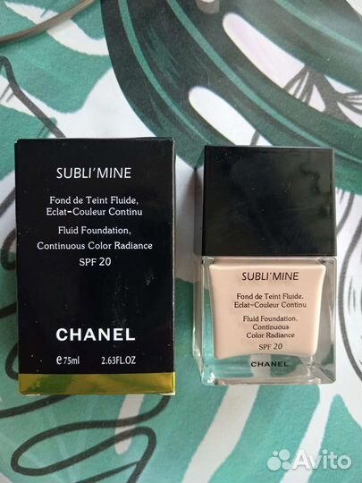 Тональный крем chanel sublimine 105