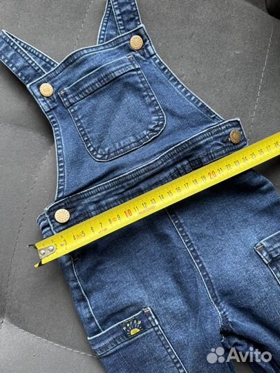 Джинсовый комбинезон 18-24