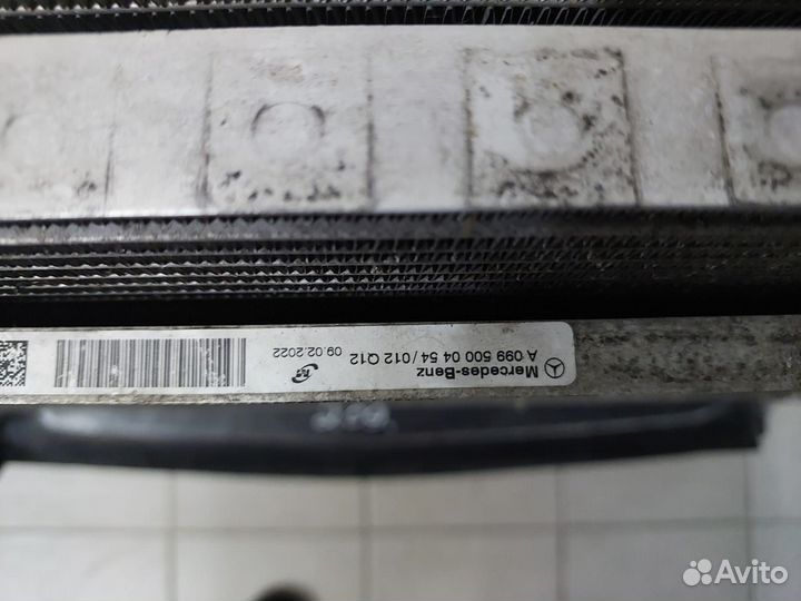 Кассета радиаторов Mercedes Benz W447