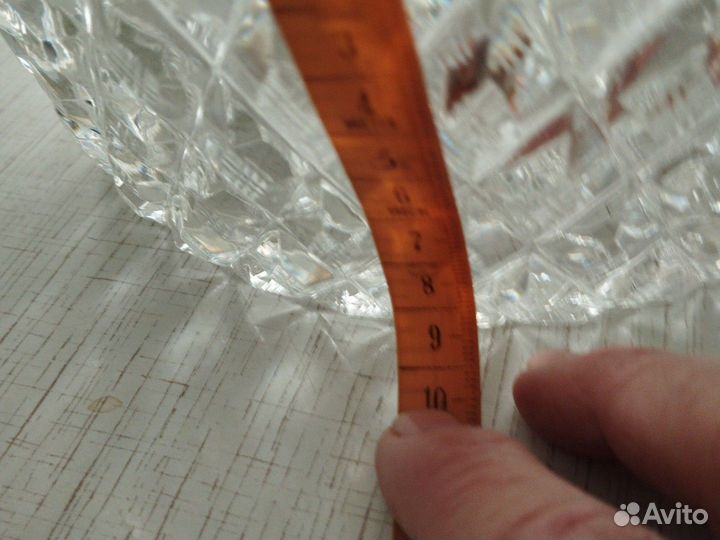 Ваза хрустальная