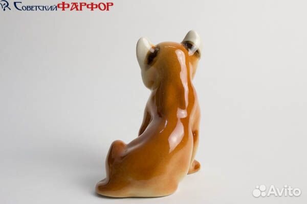 Львенок (лфз) фарфоровая статуэтка