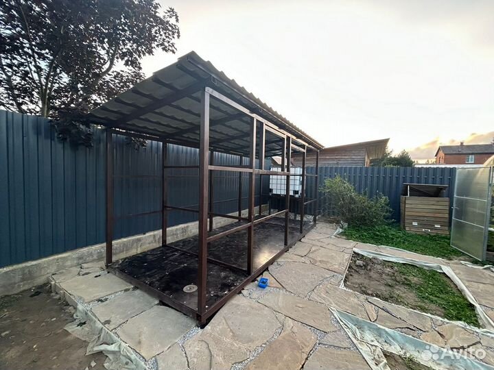 Навесы и козырьки к дому