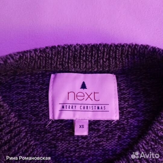 Свитер новогодний с оленем