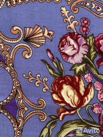 Павловопосадский платок шерсть 100