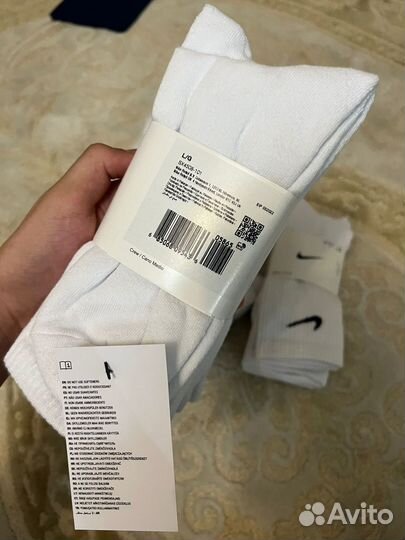 Носки nike 3 пары