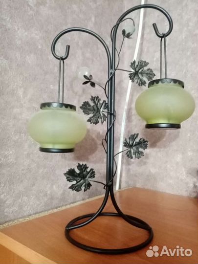 Подсвечник металлический