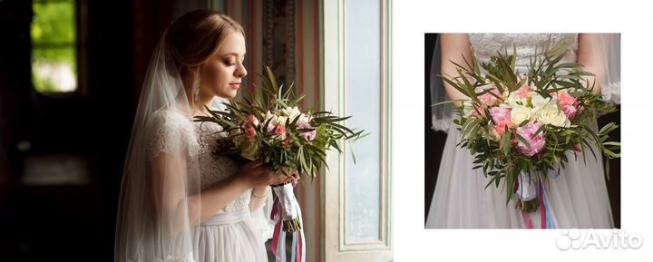 Свадебная фотосессия в студии 220 залов